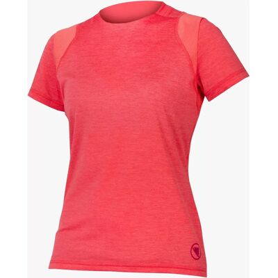 Endura Damen Singletrack Kurzarm Trikot - Punch Pink - Trikots Endura Damen Singletrack Kurzarm Trikot - Punch Pink - Trikots