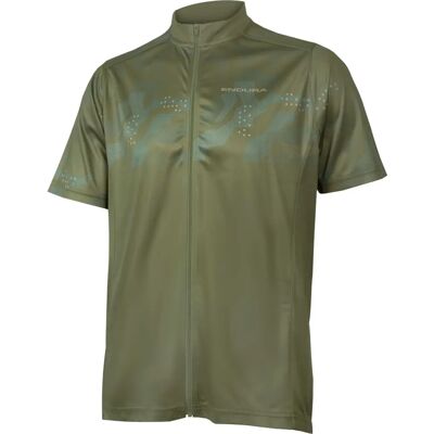 Endura Maillot Manches Courtes Hummvee Ray Vert M - Publicité Endura Maillot Manches Courtes Hummvee Ray Vert M - Publicité