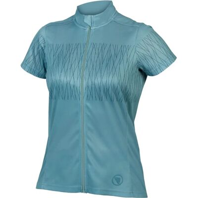 Endura Hummvee Ray S/S Trikot - Damen - Blau - Fahrradtrikot Endura Hummvee Ray S/S Trikot - Damen - Blau - Fahrradtrikot