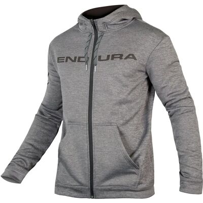 Endura Hummvee Zipped Hoodie - Grau - Freizeit Kapuzenpullover Endura Hummvee Zipped Hoodie - Grau - Freizeit Kapuzenpullover