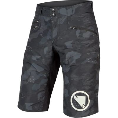 Endura SingleTrack Short II - S SvartCamo - Sykkelhøye Shorts Endura SingleTrack Short II - S SvartCamo - Sykkelhøye Shorts