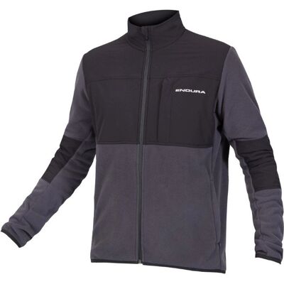 Endura Hummvee Hel Zipper Fleece - XL - Sort Endura Hummvee Hel Zipper Fleece - XL - Sort