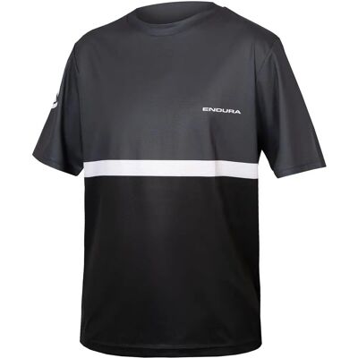 Endura Schwarzes MTB-Trikot - Slim Fit Endura Schwarzes MTB-Trikot - Slim Fit