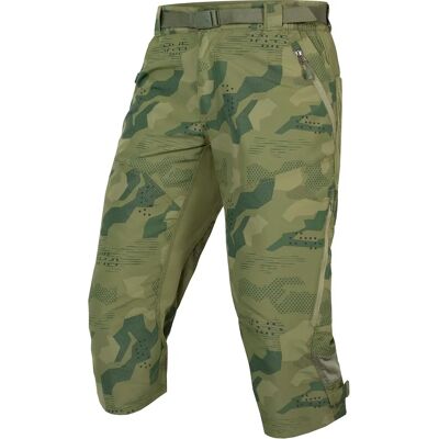 Endura Hummvee 3/4 Länge Baggy Shorts - Tonal Olive - Shorts Endura Hummvee 3/4 Länge Baggy Shorts - Tonal Olive - Shorts