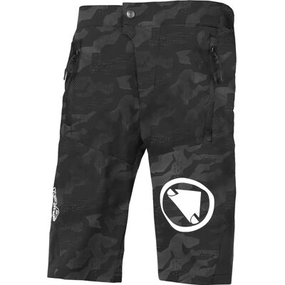 Endura Kids MT500JR Burner Shorts - Schwarz Camo - 7-8 Jahre - Shorts Endura Kids MT500JR Burner Shorts - Schwarz Camo - 7-8 Jahre - Shorts