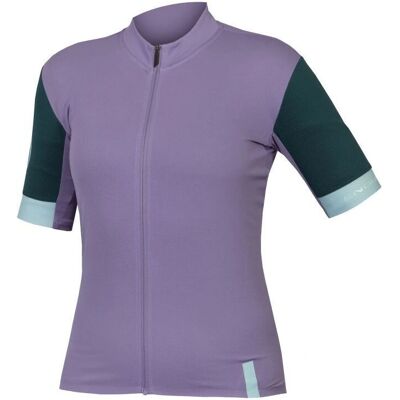 Maillot cycliste femme FS260 Endura - Violet - Taille L - Publicité Maillot cycliste femme FS260 Endura - Violet - Taille L - Publicité