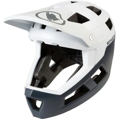 Endura Hvid Singletrack Full Face MIPS hjelm - L/XL Endura Hvid Singletrack Full Face MIPS hjelm - L/XL