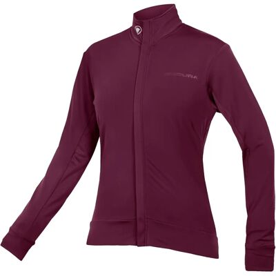 Endura Xtract Roubaix L/S Jersey - Aubergine - Jersey Endura Xtract Roubaix L/S Jersey - Aubergine - Jersey