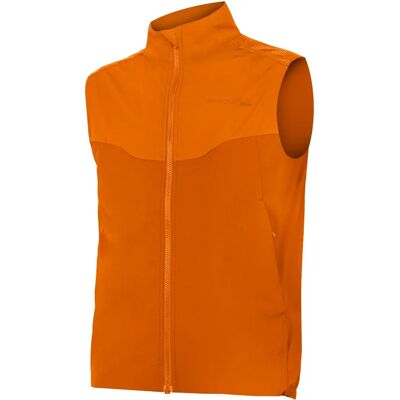 Endura Orange MT500 Spray Fahrrad Windweste Endura Orange MT500 Spray Fahrrad Windweste