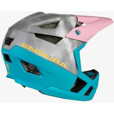 Casque intégral Endura MT500 MIPS - Gris turquesa rose - L-XL - Publicité Casque intégral Endura MT500 MIPS - Gris turquesa rose - L-XL - Publicité