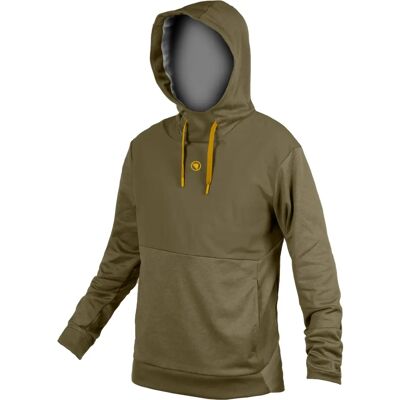 Sweat à capuche Endura Trailster Tech - Vert foncé / XL - Publicité Sweat à capuche Endura Trailster Tech - Vert foncé / XL - Publicité