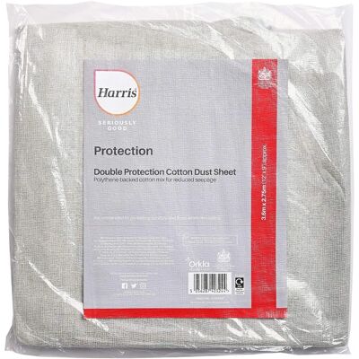 Harris Model Cotton Dust Sheet - Protects Carpets & Floors Harris Model Cotton Dust Sheet - Protects Carpets & Floors