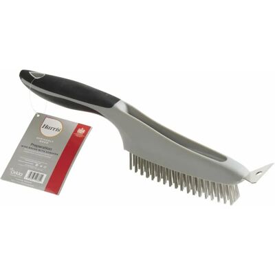 Harris Seriously Good Wire Brush & Scraper - Wire Brush with Scraper Harris Seriously Good Wire Brush & Scraper - Wire Brush with Scraper