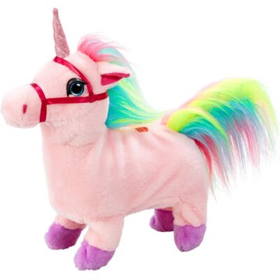 Happy Pets Laufendes Plüsch-Einhorn - Spielzeug für Kinder Happy Pets Laufendes Plüsch-Einhorn - Spielzeug für Kinder