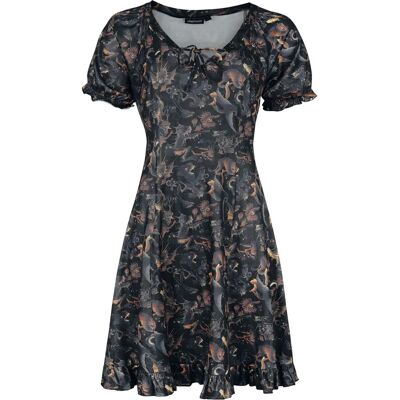 Jawbreaker Paradise Lost Kleid - Kurzes Gothic Kleid - Mehrfarben - XS-3XL Jawbreaker Paradise Lost Kleid - Kurzes Gothic Kleid - Mehrfarben - XS-3XL