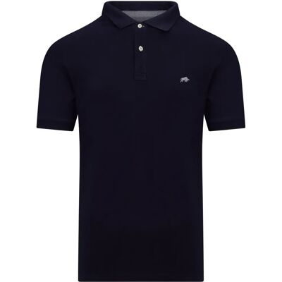 Raging Bull Navy Organic Signature Polo - XXL Polo Shirt Raging Bull Navy Organic Signature Polo - XXL Polo Shirt