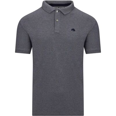 Raging Bull Bio-Signatur Polo - Grau Baumwolle - Größe S Raging Bull Bio-Signatur Polo - Grau Baumwolle - Größe S