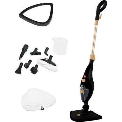 Neo Black and Copper 10 in 1 Steam Mop Cleaner - Steam Mop Cleaner Neo Black and Copper 10 in 1 Steam Mop Cleaner - Steam Mop Cleaner