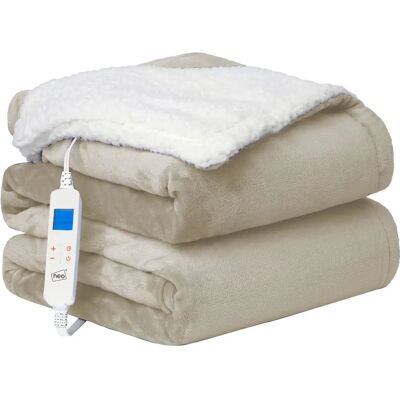 Neo Reversible Electric Heated Throw Blanket - Blanket Neo Reversible Electric Heated Throw Blanket - Blanket