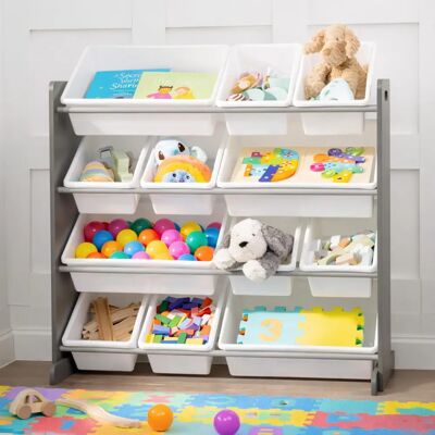 LIVIVO - Sling Bookshelf - White - One Size - Bookshelf LIVIVO - Sling Bookshelf - White - One Size - Bookshelf