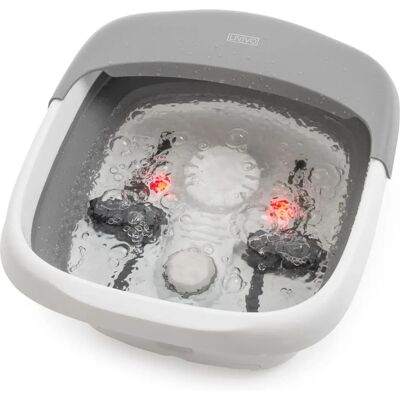 LIVIVO Foot Spa - Collapsible, Heated, Bubble & Pedicure - Blue LIVIVO Foot Spa - Collapsible, Heated, Bubble & Pedicure - Blue