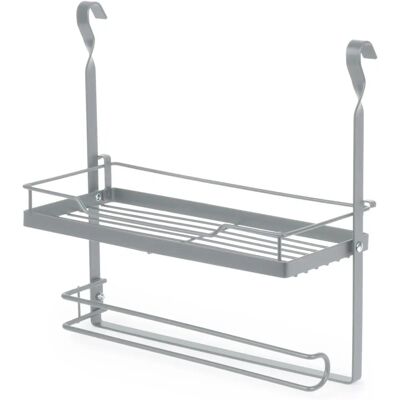 LIVIVO Grey Kitchen Storage - Shelf & Towel Holder LIVIVO Grey Kitchen Storage - Shelf & Towel Holder