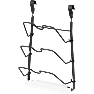 LIVIVO Black Saucepan Lid Organizer - Kitchen Accessories LIVIVO Black Saucepan Lid Organizer - Kitchen Accessories