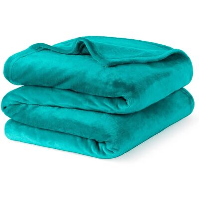 LIVIVO Ultra Soft Flannel Fleece Throw Blanket - Baby Blue LIVIVO Ultra Soft Flannel Fleece Throw Blanket - Baby Blue