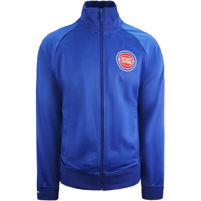 Mitchell & Ness Detroit Pistons Blue Track Jacket - Men - Small - Track Jacket Mitchell & Ness Detroit Pistons Blue Track Jacket - Men - Small - Track Jacket