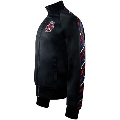 Mitchell & Ness Toronto Raptors Long Sleeve Black Mens Track Jacket - Track Jacket Mitchell & Ness Toronto Raptors Long Sleeve Black Mens Track Jacket - Track Jacket