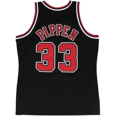 Mitchell & Ness Chicago Bulls Scottie Pippen Swingman - Koszulka do koszykówki dla mężczyzn Mitchell & Ness Chicago Bulls Scottie Pippen Swingman - Koszulka do koszykówki dla mężczyzn