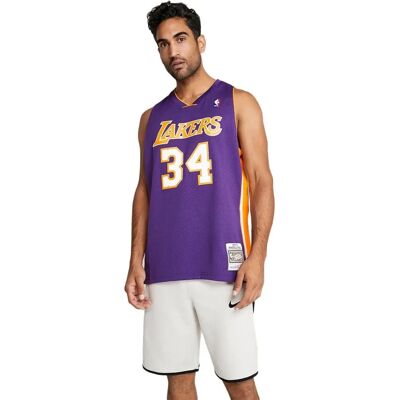 Koszulka do Koszykówki Mitchell & Ness Shaquille O'Neal Lakers - Fioletowa - M - Przez cały rok Koszulka do Koszykówki Mitchell & Ness Shaquille O'Neal Lakers - Fioletowa - M - Przez cały rok