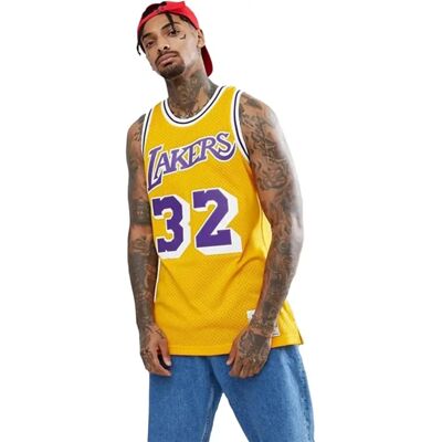 Mitchell & Ness Camiseta Magic Johnson Lakers - Baloncesto todo el año Mitchell & Ness Camiseta Magic Johnson Lakers - Baloncesto todo el año