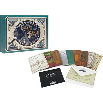Professor Puzzle Sherlock Holmes Escape From the Grand Hotel Board Game - Kids & Adults Professor Puzzle Sherlock Holmes Escape From the Grand Hotel Board Game - Kids & Adults