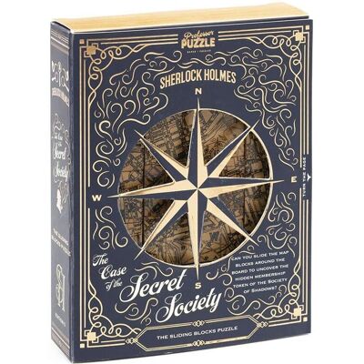Professor Puzzle Société Secrète Sherlock Holmes Puzzle Cerebral - LatestBuy - Publicité Professor Puzzle Société Secrète Sherlock Holmes Puzzle Cerebral - LatestBuy - Publicité