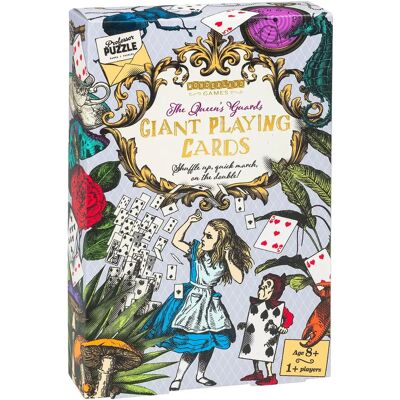 Professor Puzzle Wonderland Games Drottningens Väktare Stora Kort - Kortspel Professor Puzzle Wonderland Games Drottningens Väktare Stora Kort - Kortspel