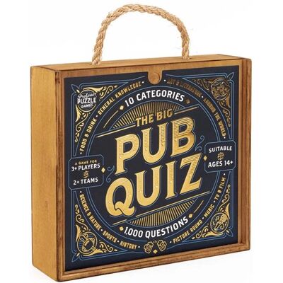 Professor Puzzle The Big Pub Quiz - Board Game Professor Puzzle The Big Pub Quiz - Board Game