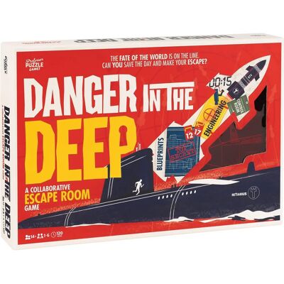 Professor Puzzle Danger in the Deep Escape Room Game - Escape Room Puzzle Professor Puzzle Danger in the Deep Escape Room Game - Escape Room Puzzle