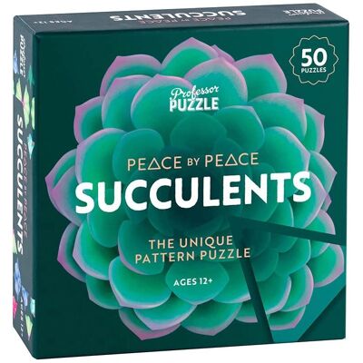 Peace by Peace : Puzzle de Succulentes - 9 ans et plus - Publicité Peace by Peace : Puzzle de Succulentes - 9 ans et plus - Publicité