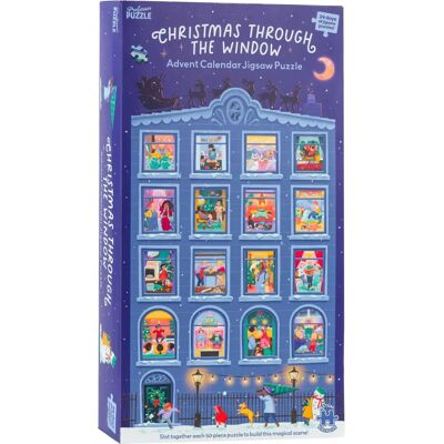 Menkind Calendrier de l'Avent Puzzle de 24 Jours - Noël à Travers la Fenêtre - Publicité Menkind Calendrier de l'Avent Puzzle de 24 Jours - Noël à Travers la Fenêtre - Publicité
