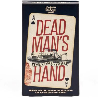 Professor Puzzle The Case Of Dead Man's Hand Murder Mystery - Game Professor Puzzle The Case Of Dead Man's Hand Murder Mystery - Game