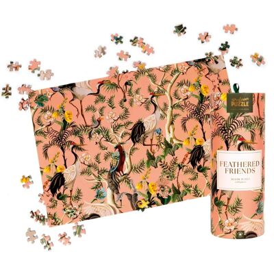 Professor Puzzle Amis Plumes - Jeu de puzzle pour amis - Publicité Professor Puzzle Amis Plumes - Jeu de puzzle pour amis - Publicité