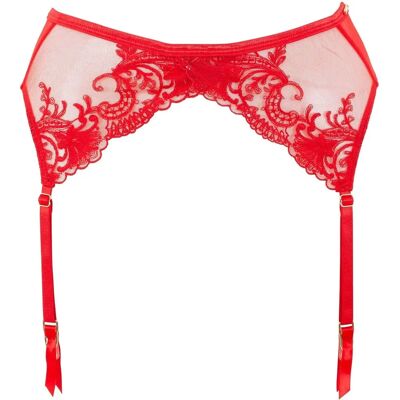 Bluebella - Marseille Suspender - Rød - Størrelse 16 - Suspender Bluebella - Marseille Suspender - Rød - Størrelse 16 - Suspender