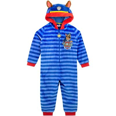 Pijama de pelúcia Chase da Patrulha Canina - Tamanho único Pijama de pelúcia Chase da Patrulha Canina - Tamanho único
