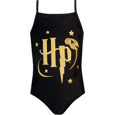 Harry Potter Goldene Schnatz Metallic Badeanzug - 6-7 Jahre Harry Potter Goldene Schnatz Metallic Badeanzug - 6-7 Jahre