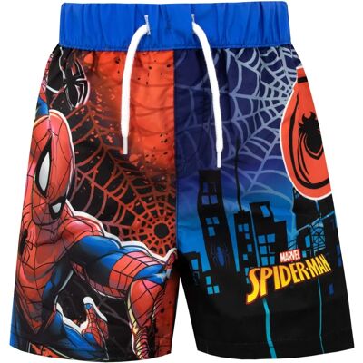 Marvel Spiderman Badeshorts - Blau, 4-5 Jahre - Badeshorts Marvel Spiderman Badeshorts - Blau, 4-5 Jahre - Badeshorts