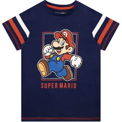 Super Mario T-Shirt - Short Sleeve, Cotton, Character Print - T-Shirt Super Mario T-Shirt - Short Sleeve, Cotton, Character Print - T-Shirt