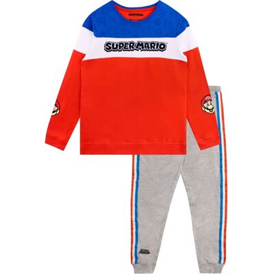 Super Mario Boys Gaming Sweatshirt and Joggers Set - Kids' 2-Piece Outfit Super Mario Boys Gaming Sweatshirt and Joggers Set - Kids' 2-Piece Outfit