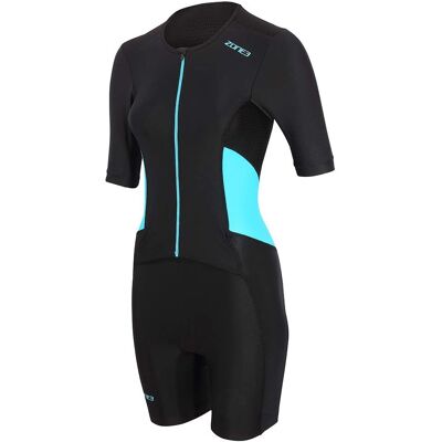 Trisuit a maniche corte Zone3 Activate - Nero/Verde chiaro Trisuit a maniche corte Zone3 Activate - Nero/Verde chiaro