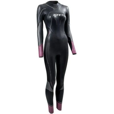 Zone3 Kvinner Aspire Wetsuit - SM Svart / Lilla Zone3 Kvinner Aspire Wetsuit - SM Svart / Lilla
